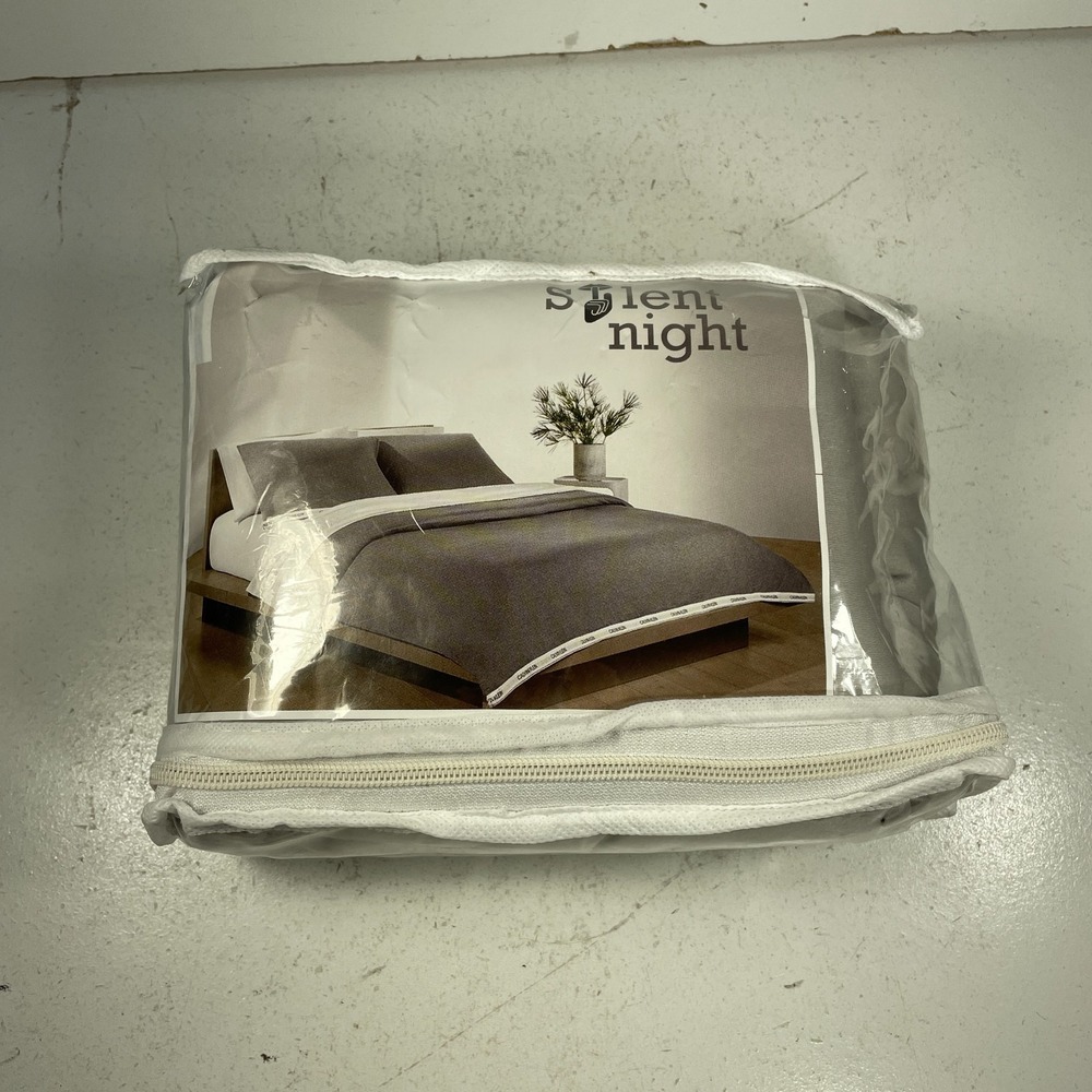 Supersoft Silent Night Bed Sheets Bedsheets Gray 800 TC Oversized Super King